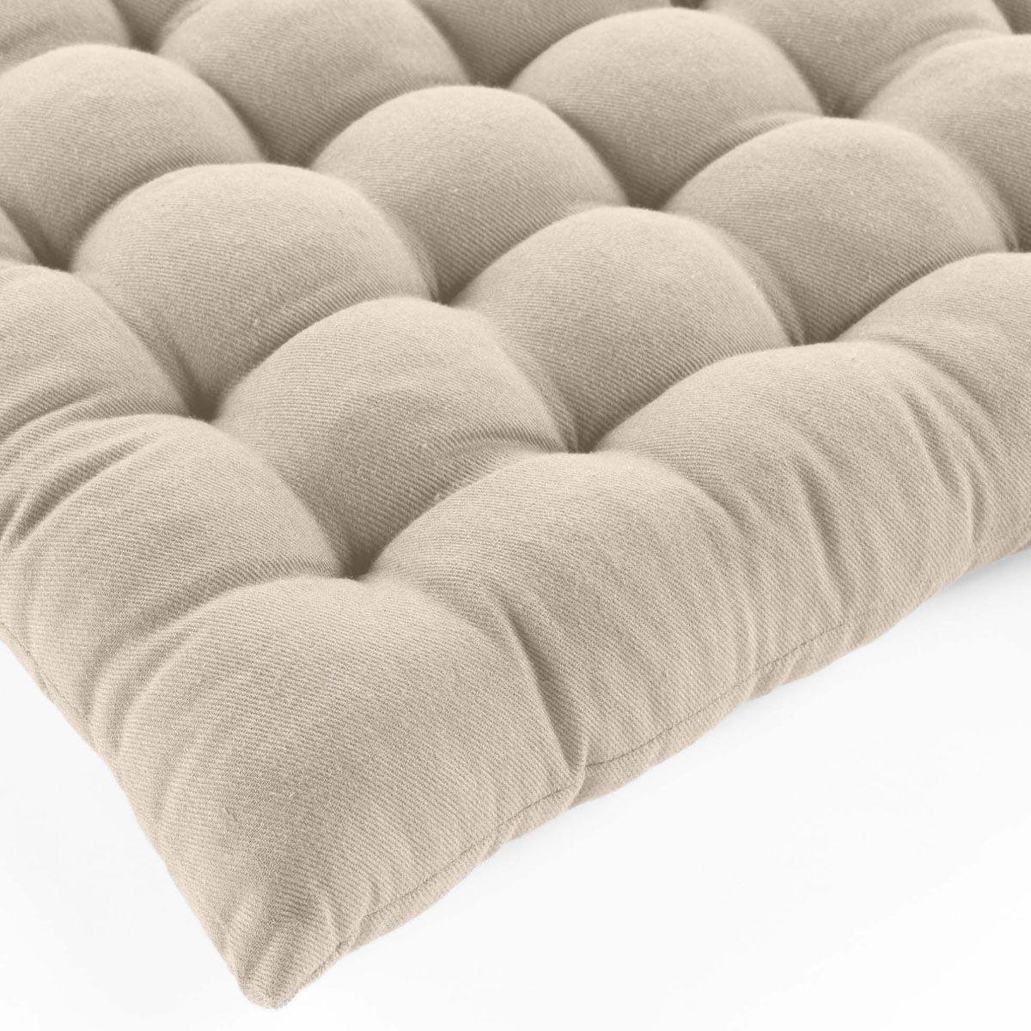 Voir la diapositive 3 : Douceur d'Intérieur Coussin de chaise  twily  38x38cm lin