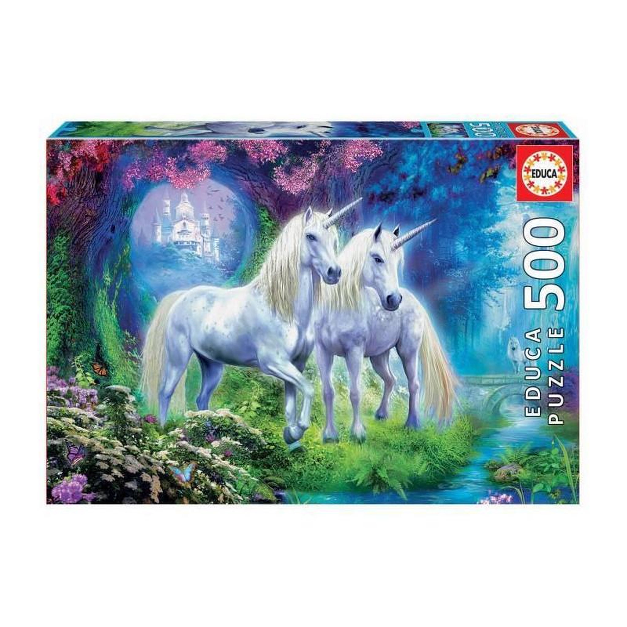 EDUCA EDUCA Puzzle 500 pieces - Des Licornes Dans La Foret
