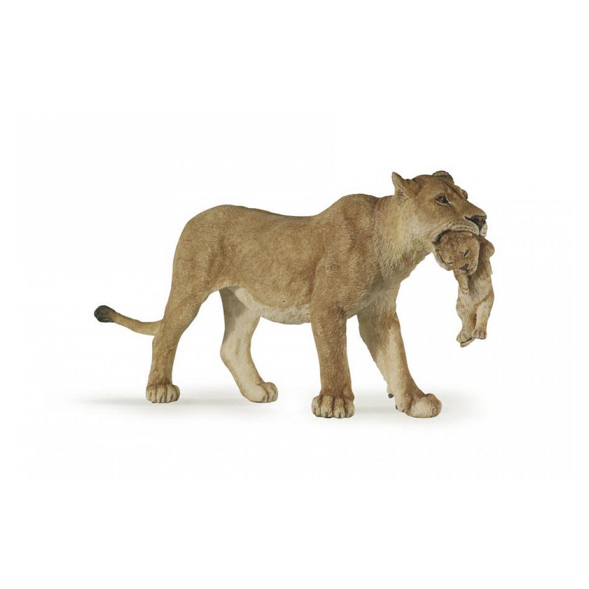 Voir la diapositive 2 : Papo Lionne avec lionceau  figurines