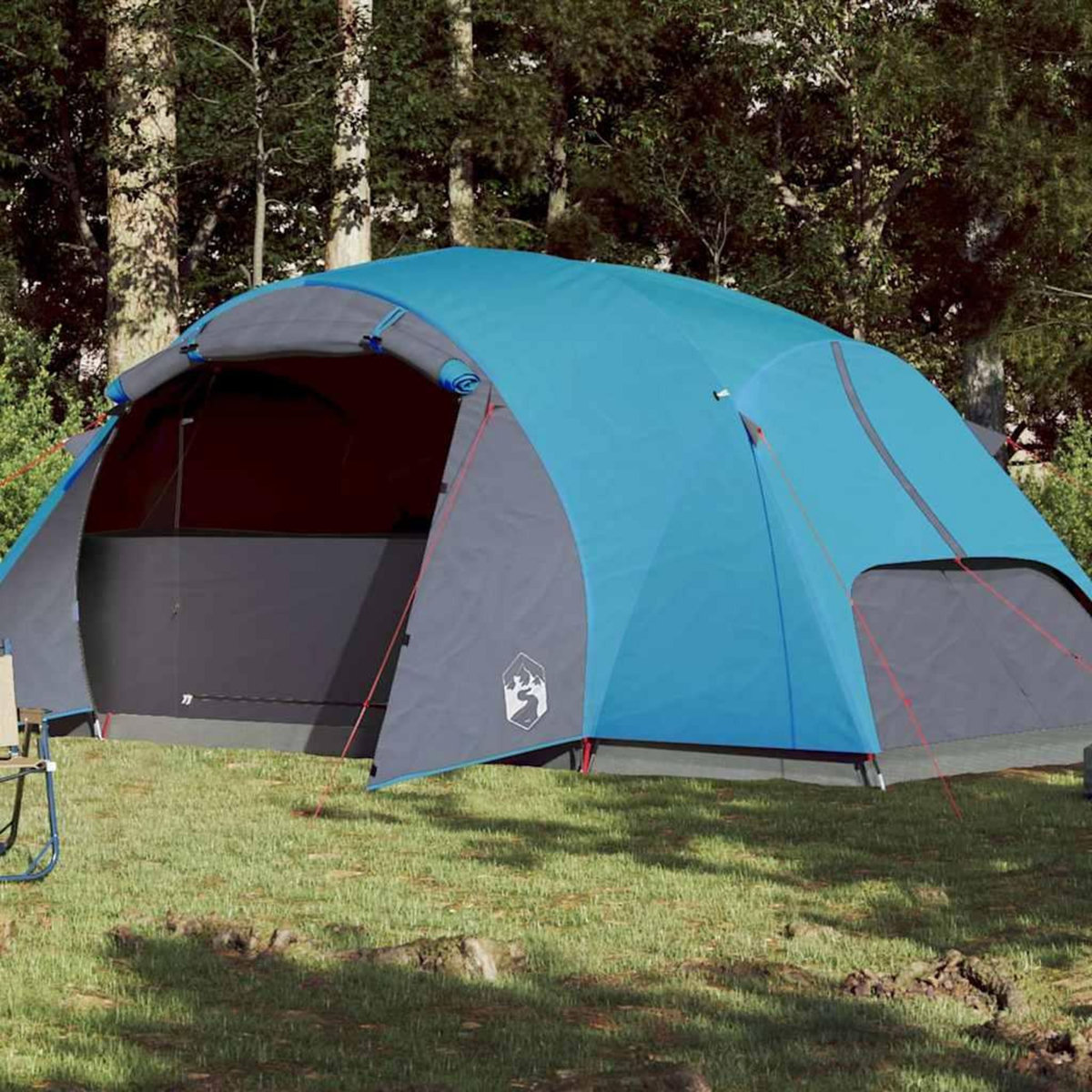 VIDAXL Tente familiale Crossvent 8 personnes bleu impermeable