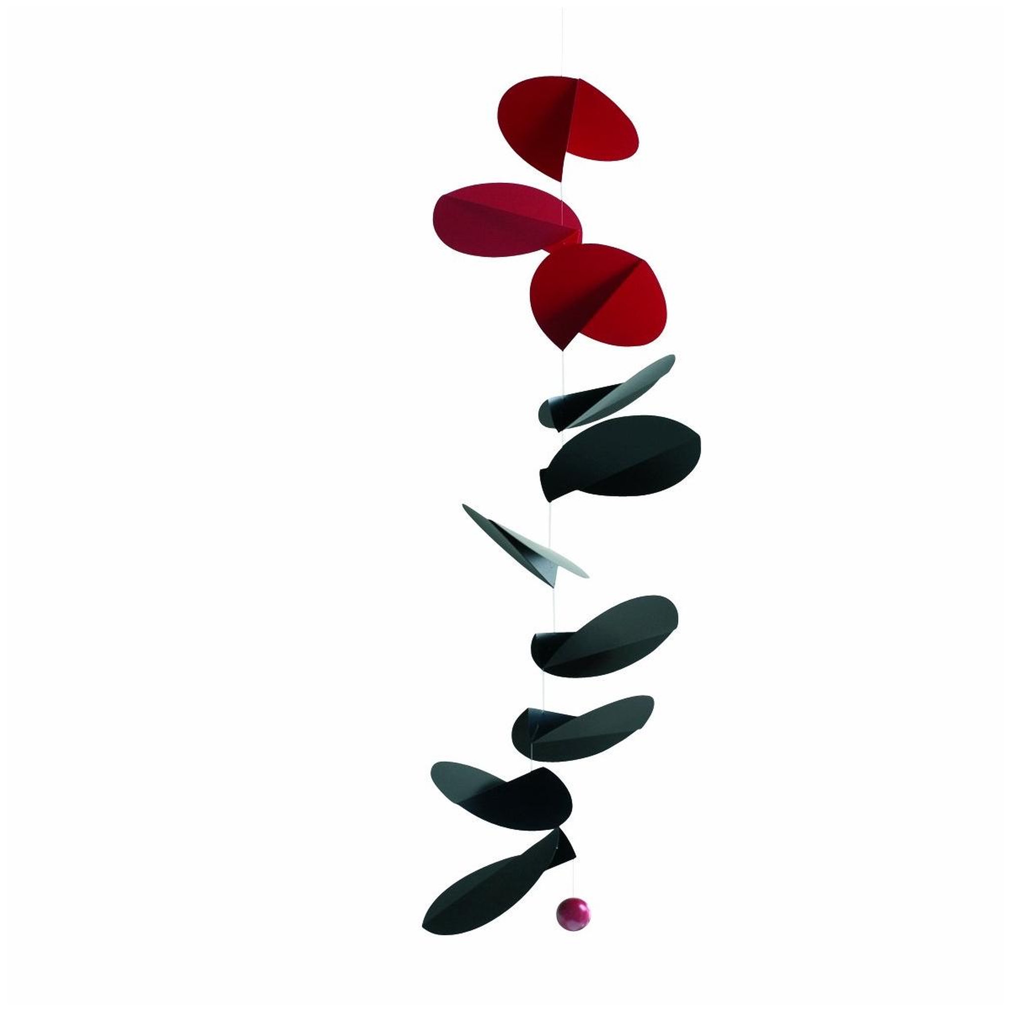Flensted Turning Leaves Noir et rouge