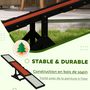 Voir la diapositive 5 : PAWHUT Agility sport pour chien bascule - bascule pour chien - équipement entrainement chien - bois sapin pré-huilé feutre bitumé antidérapant brique noir