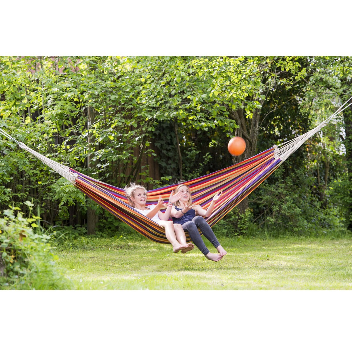 Hamac XXL Tropical Multicolore - 2 personnes