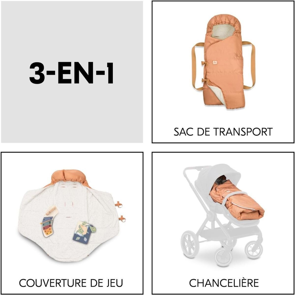 HAUCK Chancelière Carry N Play Points Liège