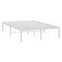 Voir la diapositive 3 : VIDAXL Cadre de lit metal blanc 120x190 cm