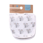 TOILINUX Lot de 2 bavoirs pour enfant. Coloris disponibles : Bleu, Rose, Bicolore