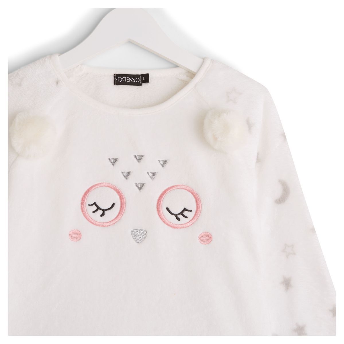 IN EXTENSO Ensemble pyjama peluche chouette fille