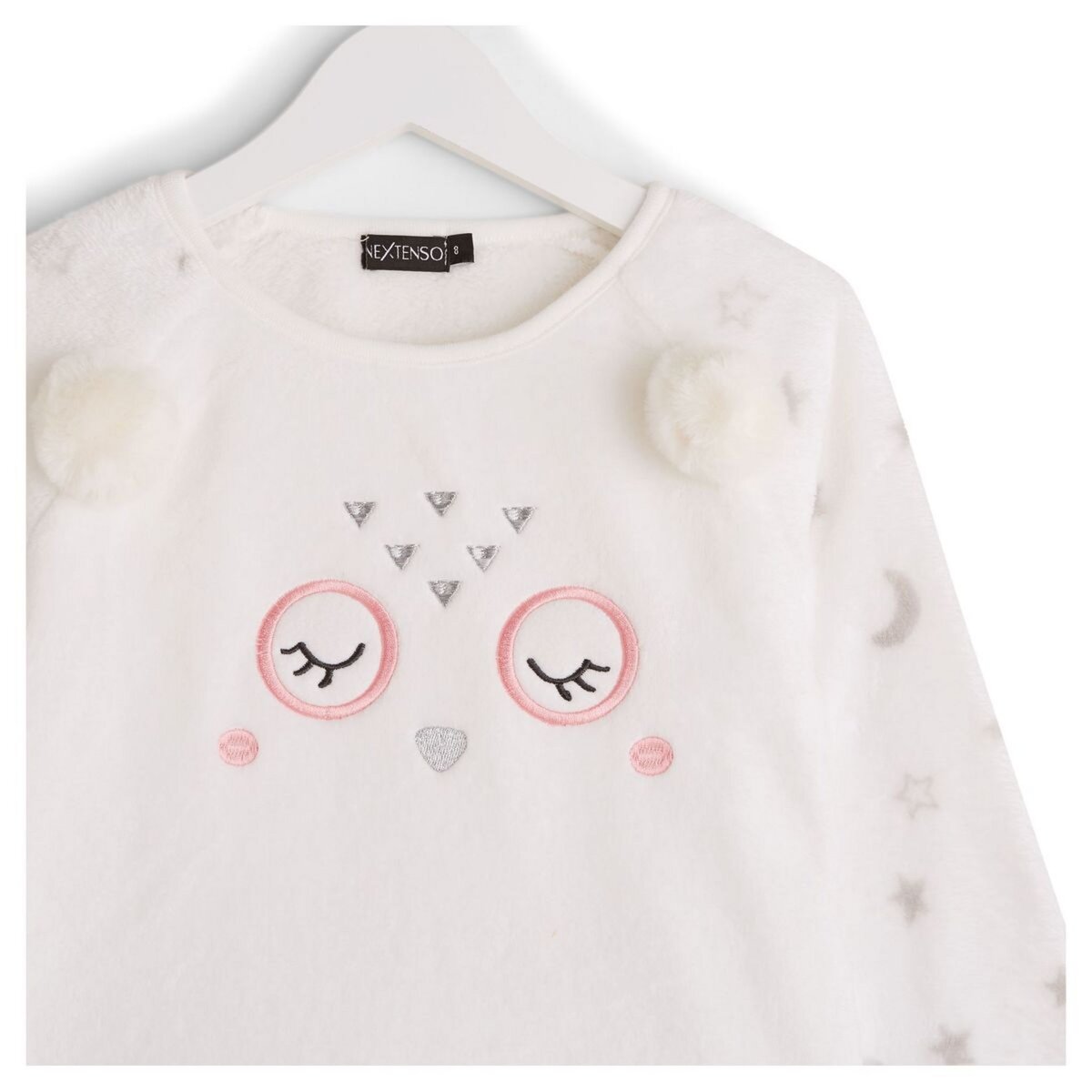 IN EXTENSO Ensemble pyjama peluche chouette fille
