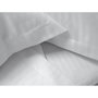 Voir la diapositive 3 : Eden Parure de drap 4 pièces en percale EDEN satin, coloris blanc