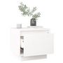 Voir la diapositive 4 : VIDAXL Tables de chevet 2 pcs Blanc 35x34x32 cm Bois de pin solide