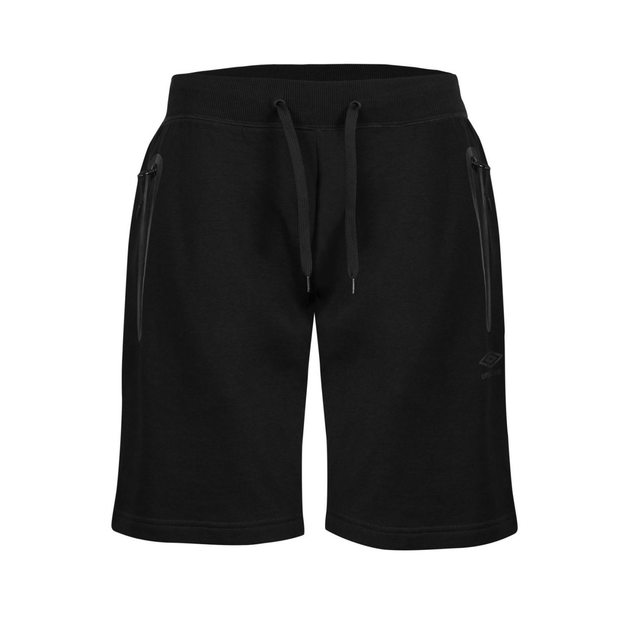 UMBRO Bermuda pour homme ajustable avec poches zippées et logo 869100. Coloris disponibles : Noir