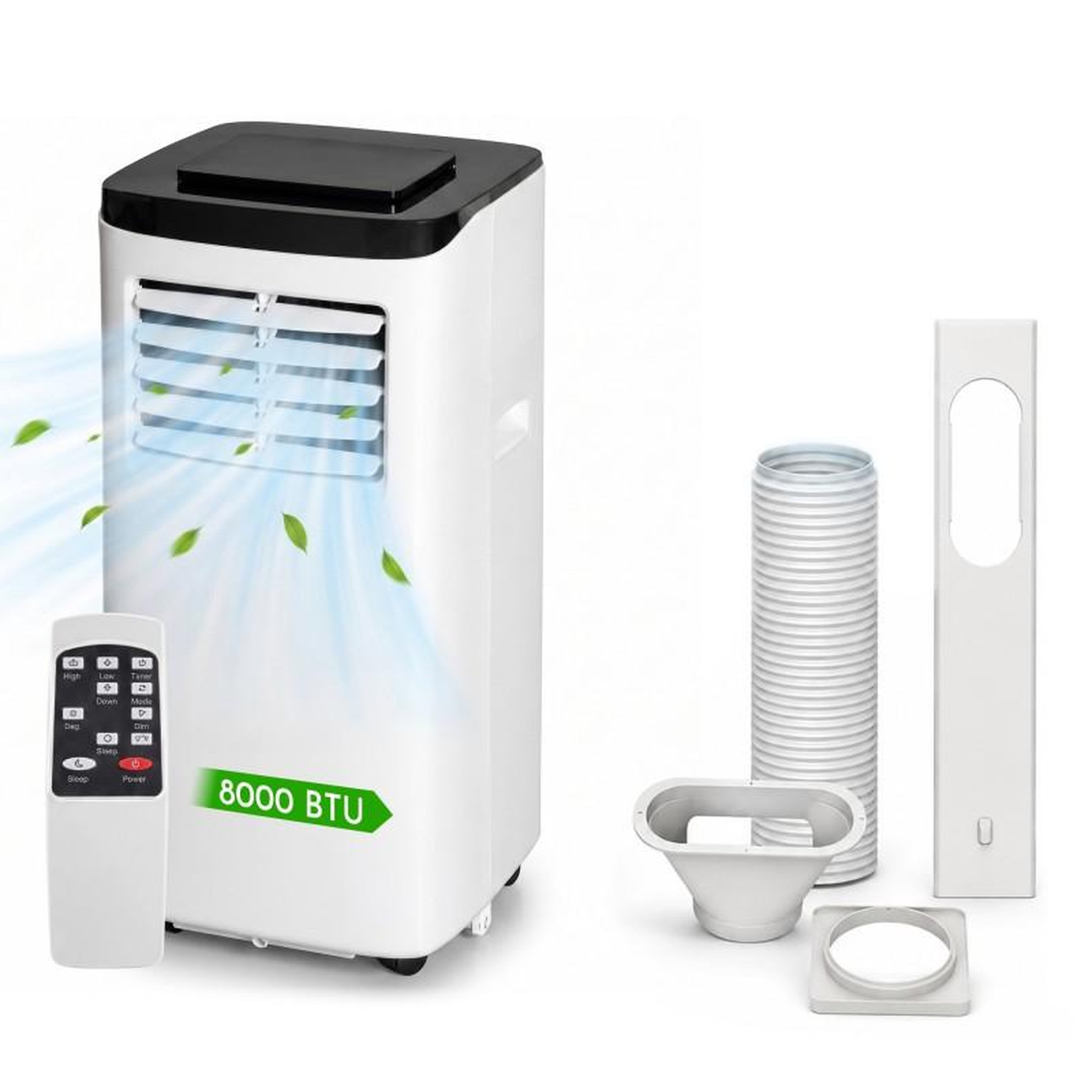 Climatiseur mobile 3-en-1 - 8000 btu