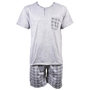 Voir la diapositive 1 : OZABI Pyjama Court Homme ECO HOMEWEAR