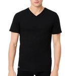 Lacoste T-Shirt  Homme Lacoste d'intérieur slim fit. Coloris disponibles : Noir