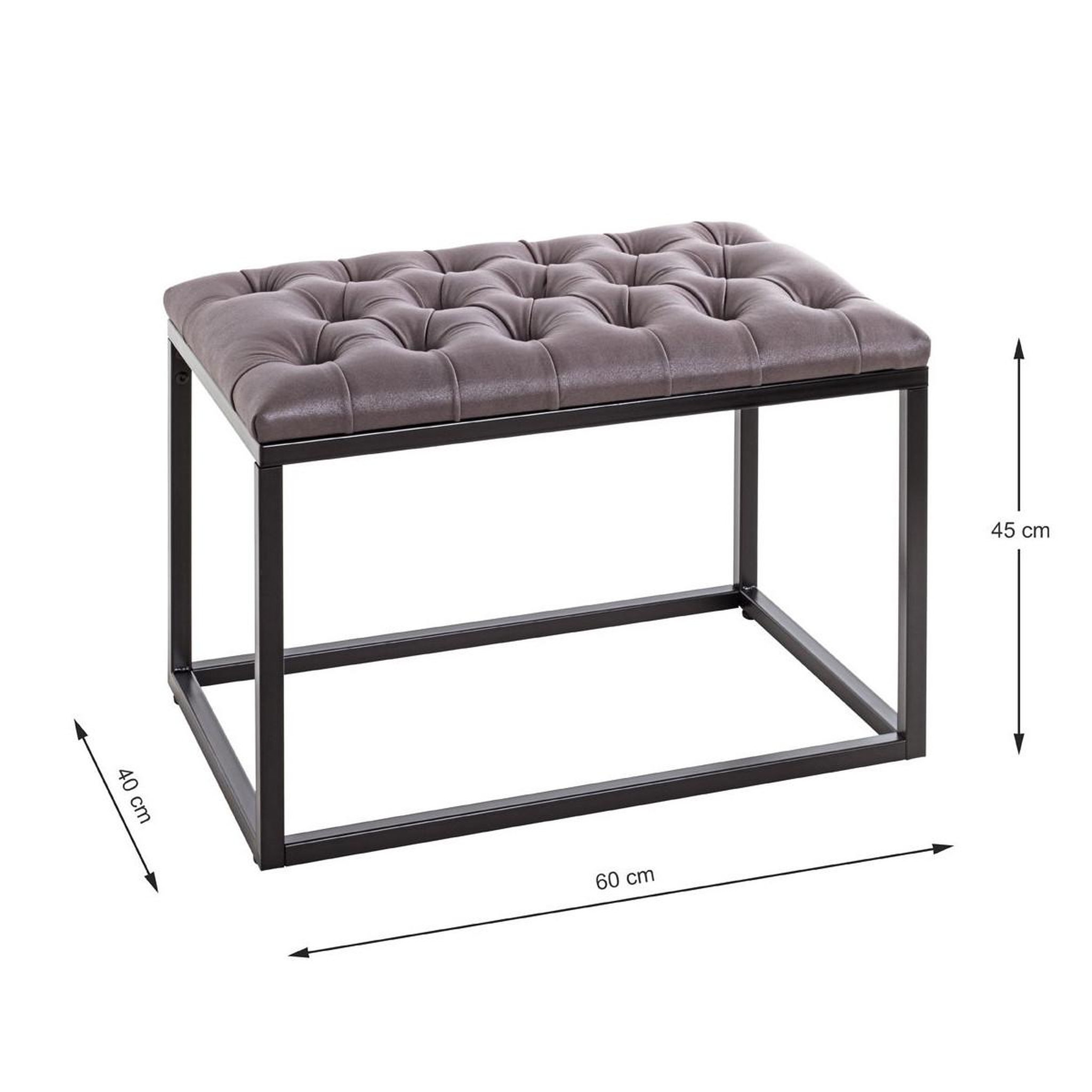 Voir la diapositive 6 : Paris Prix Tabouret design  olmida  60cm rose & noir