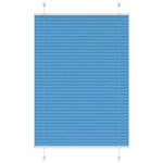 VIDAXL Store plisse bleu 90x150 cm largeur du tissu 89,4 cm polyester