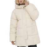 JACQUELINE DE YONG Doudoune Ecru Femme JDY Wonder. Coloris disponibles : Beige