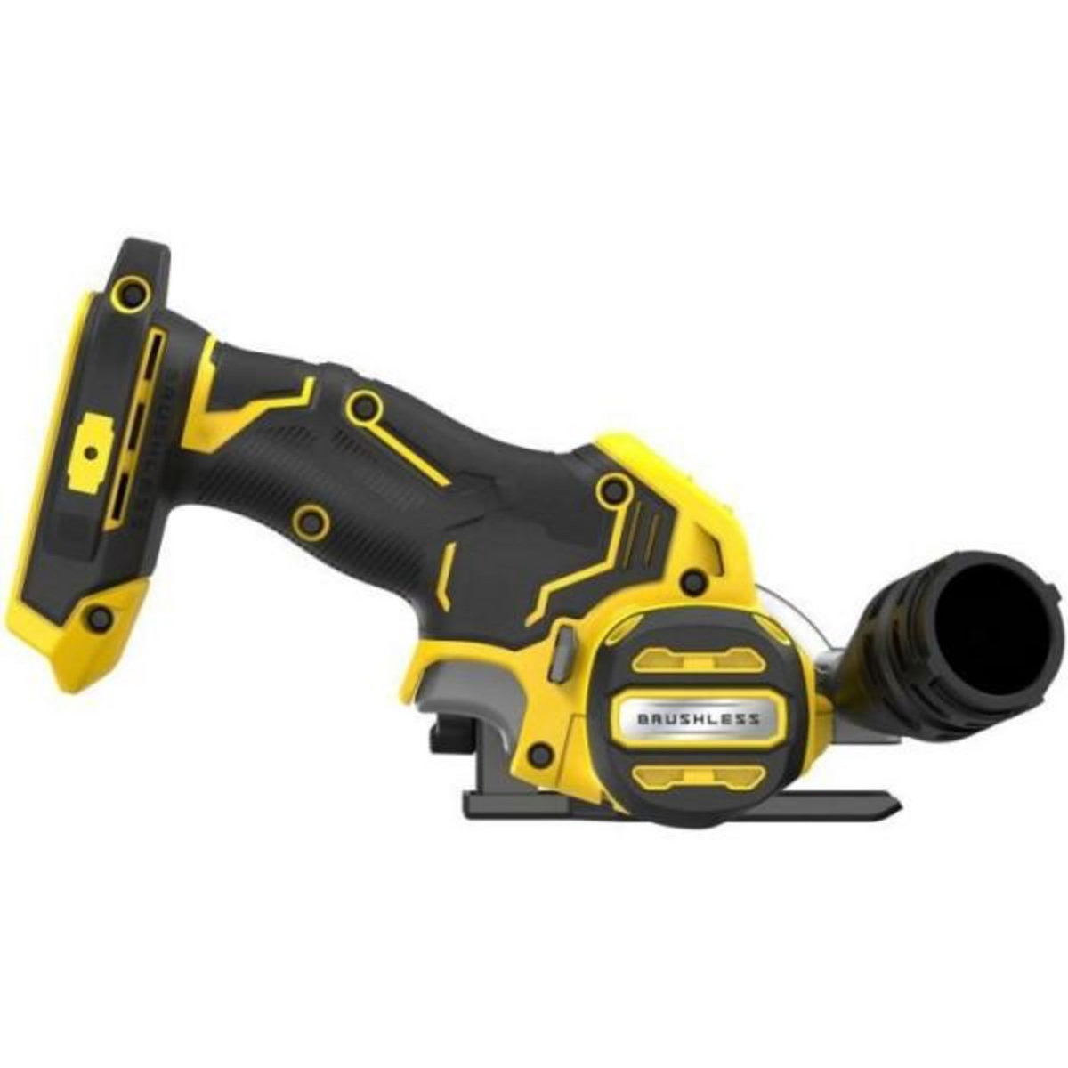 Stanley Mini Scie Circulaire - STANLEY FATMAX V20 - SFMCM300B-XJ - 75 mm Brushless - Lithium 18V - Sans Batterie