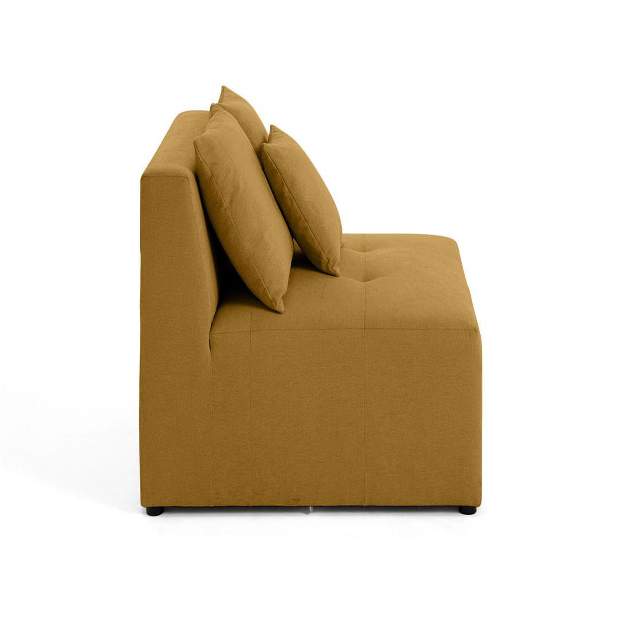 Voir la diapositive 3 : LISA DESIGN Amalfi - module d'assise sans accoudoirs - 1 place - en tissu
