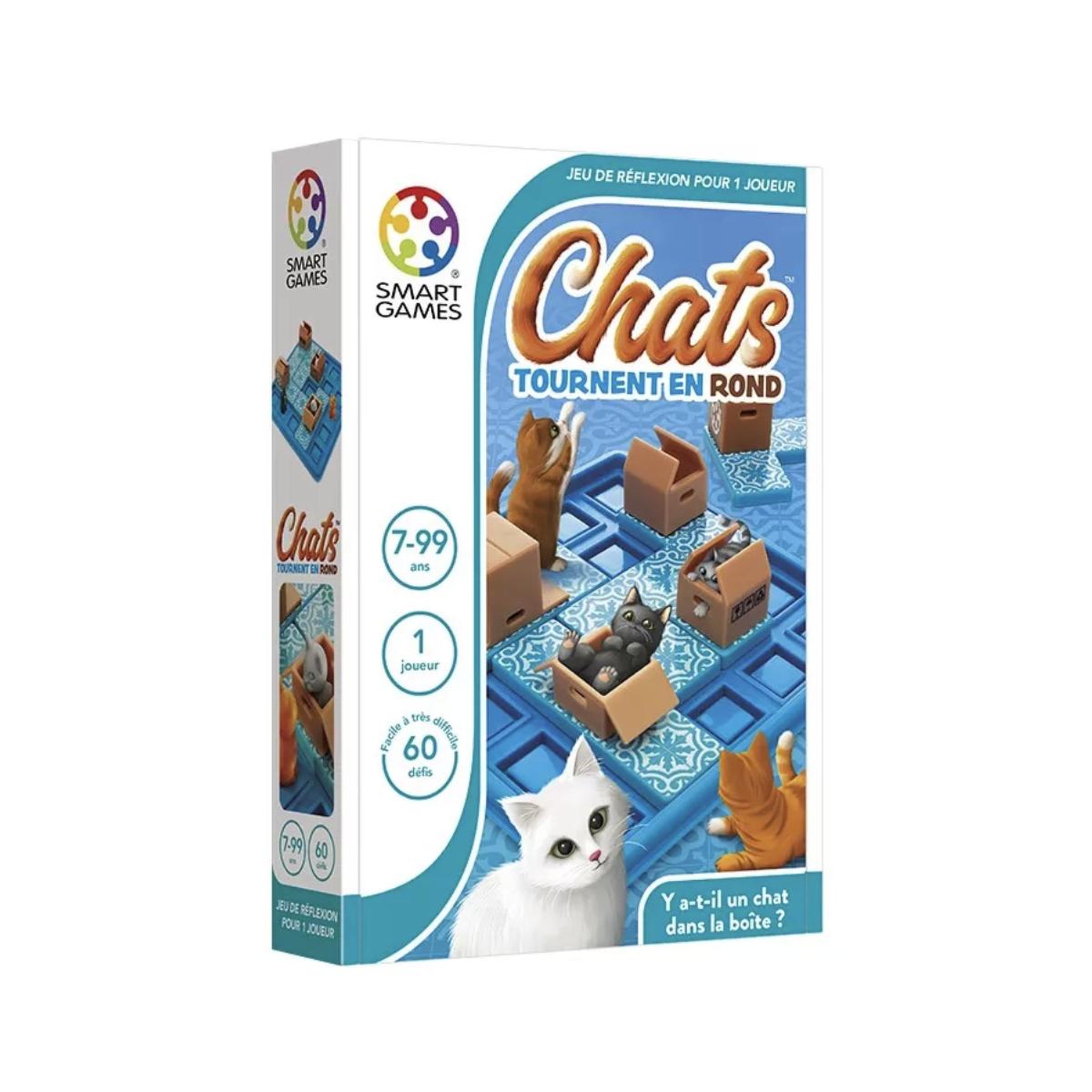 Smart Games Chats tournent en rond jeu de réfléxion
