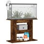 Voir la diapositive 3 : VIDAXL Support pour aquarium chêne fumé 80x35x60 cm bois d ingénierie