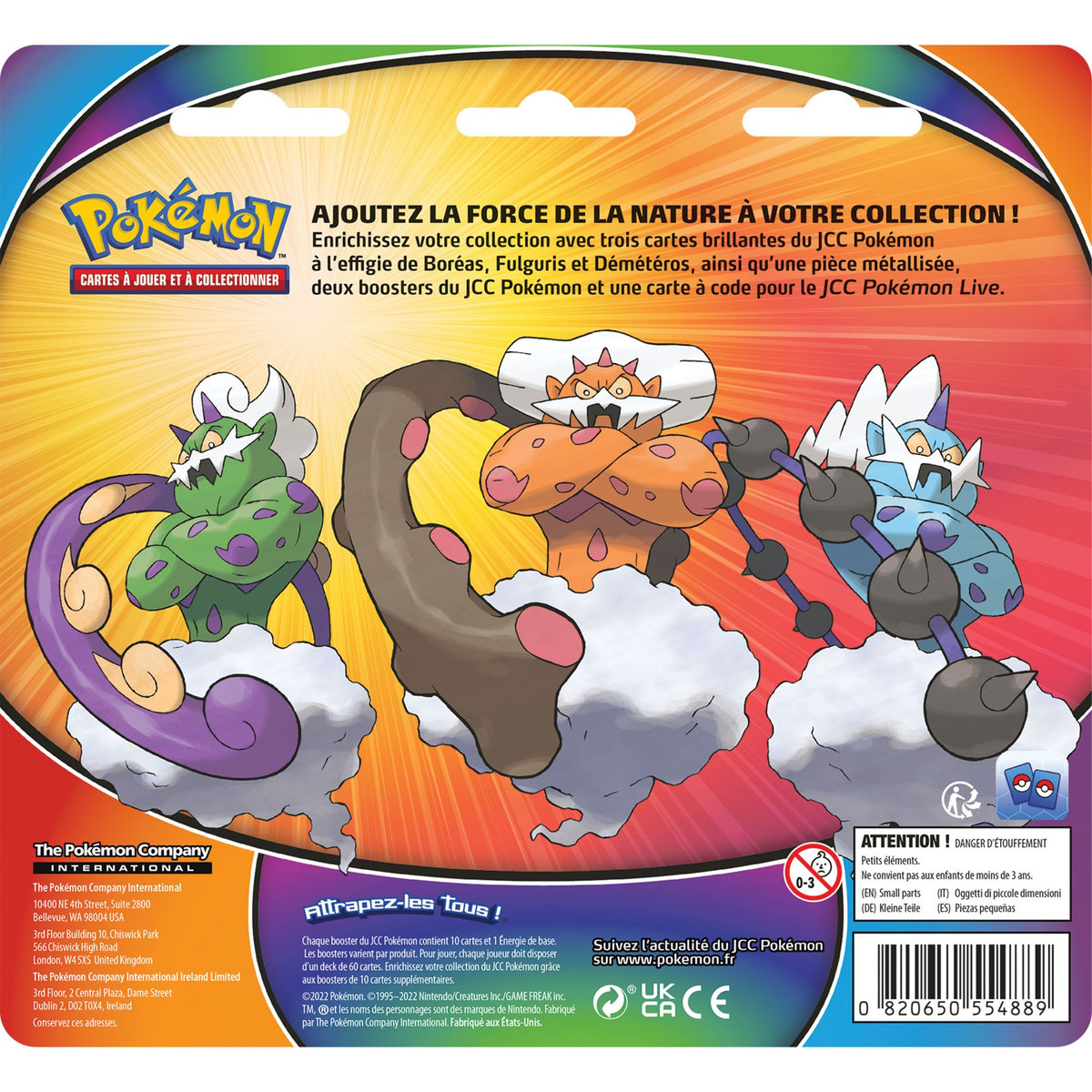 POKEMON Pack 2 Boosters Pokémon