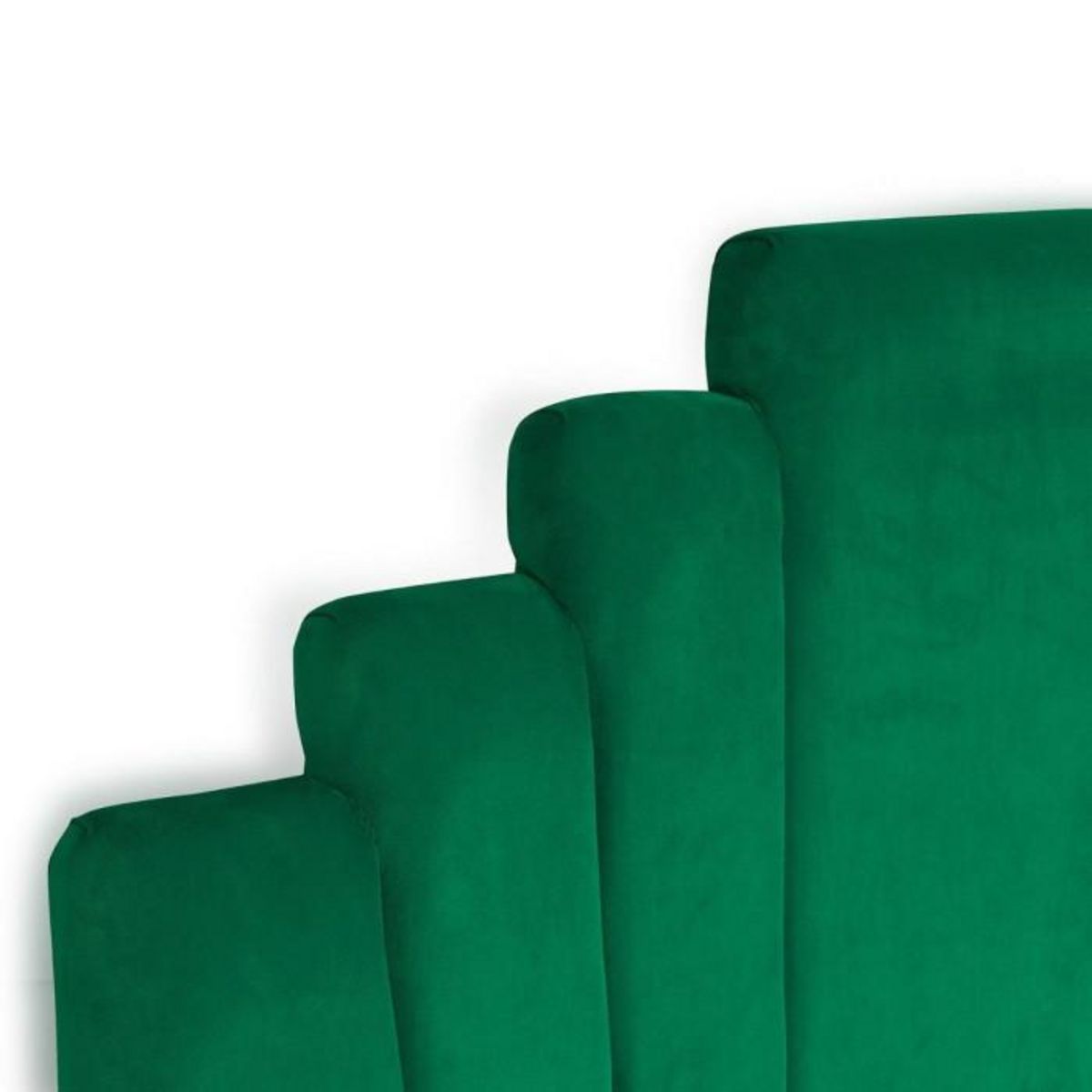 Paris Prix Tête de Lit en Velours  Renaya  180cm Vert