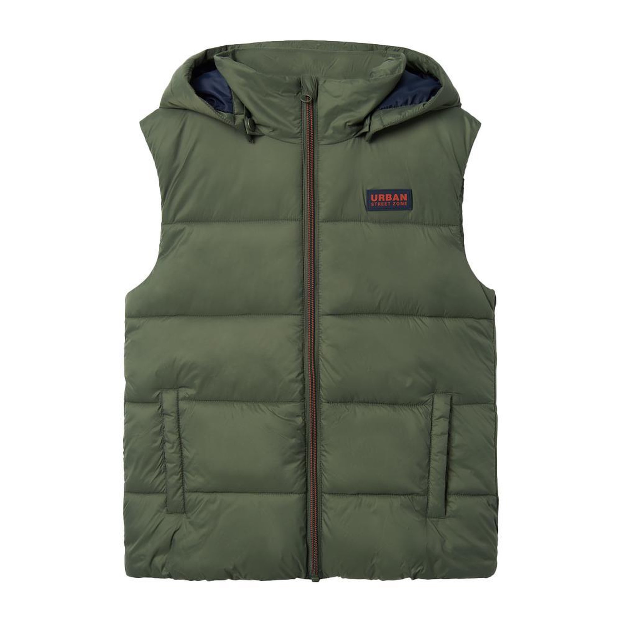 Voir la diapositive 1 : NAME IT Doudoune sans manche Kaki Garçon Name it Vest