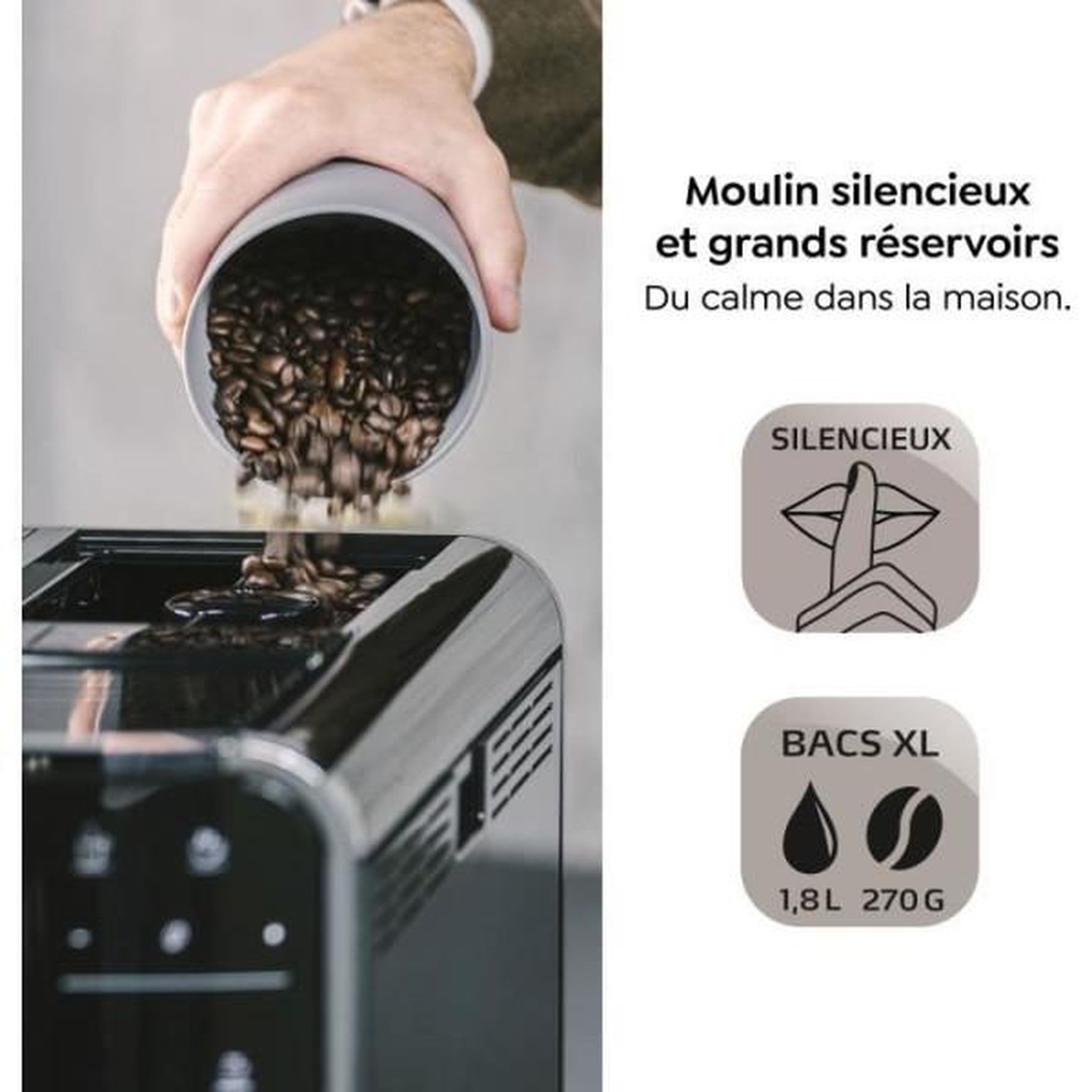 Voir la diapositive 4 : Melitta Cafetière Melitta Barista T Smart F83/0-102
