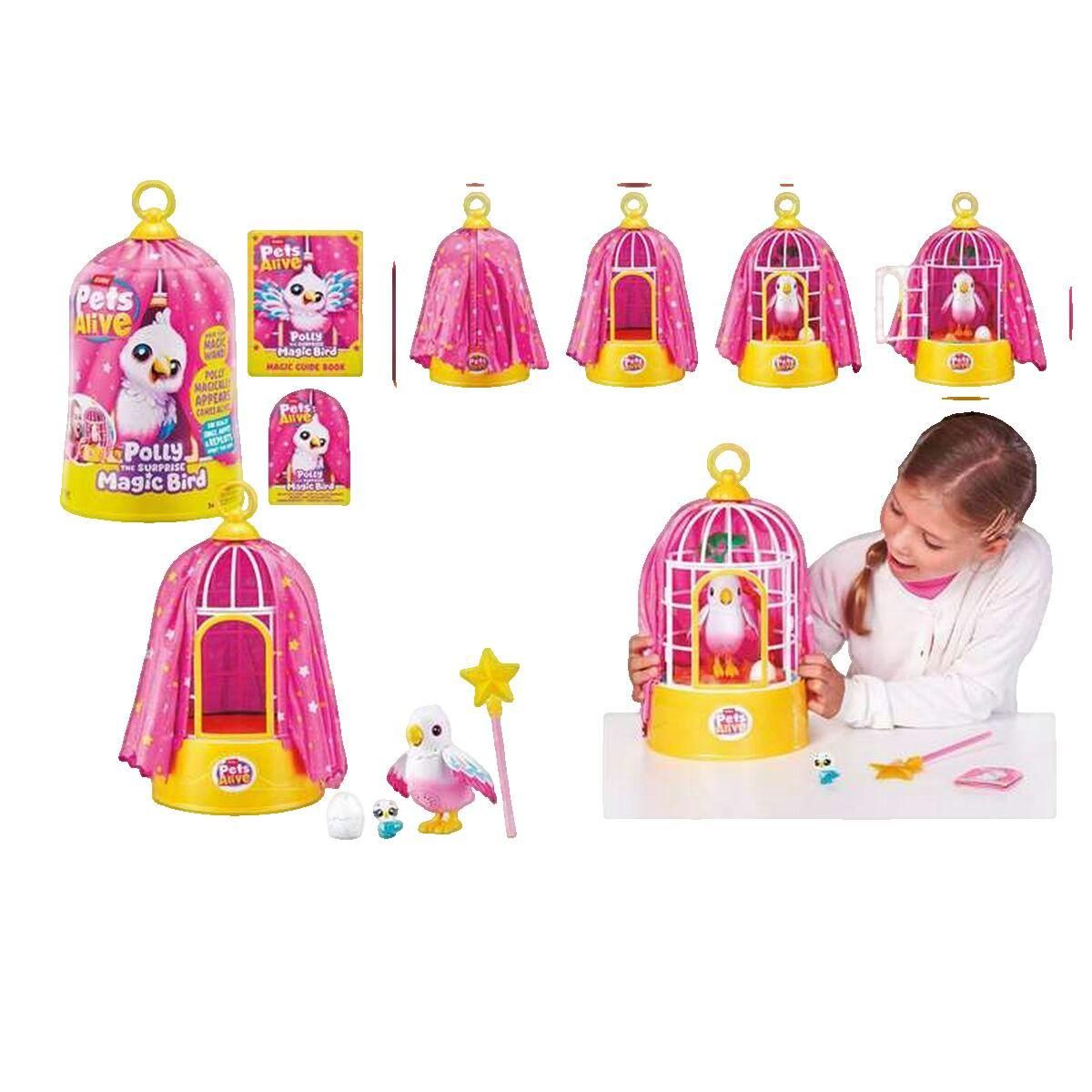 ZURU Peluche interactive ZURU Pets Alive Polly multicolore