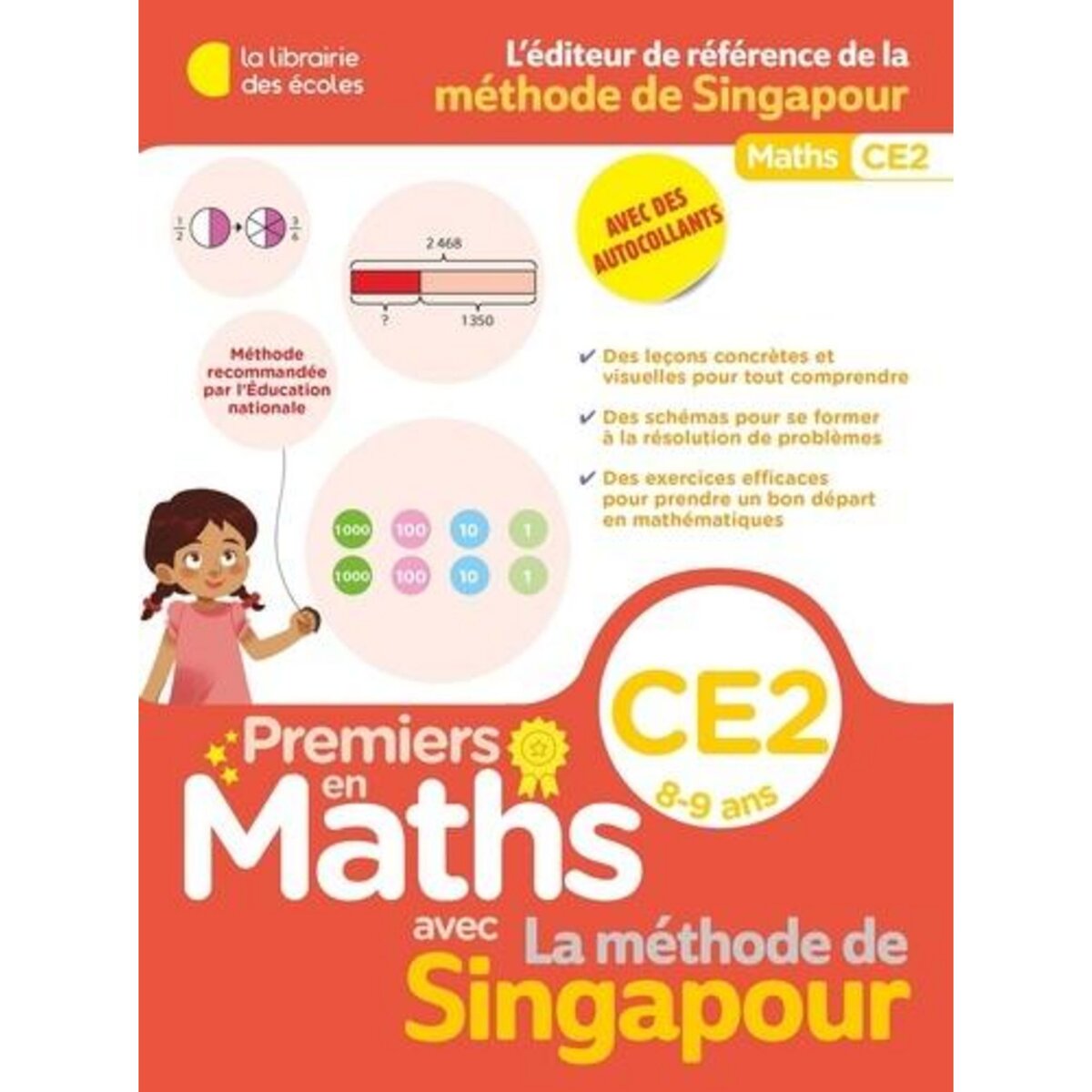 PREMIERS EN MATHS AVEC LA METHODE DE SINGAPOUR CE2, Foong Pui Yee