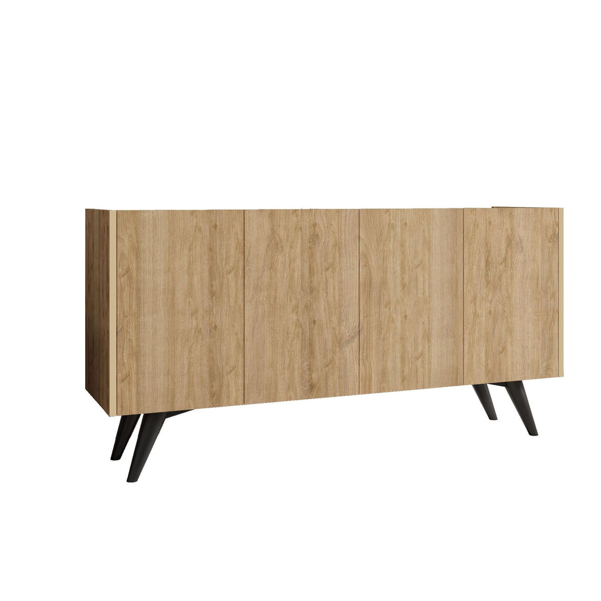 Habitat et Jardin Buffet en bois  Pekin  - 150 x 40 x 76 cm - Marron