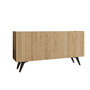 Voir la diapositive 1 : Habitat et Jardin Buffet en bois  Pekin  - 150 x 40 x 76 cm - Marron