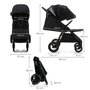 Voir la diapositive 6 : KINDERKRAFT Poussette canne compacte légère 27 kg