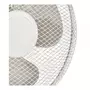 MARKET24 Ventilateur de Bureau 45 W Blanc