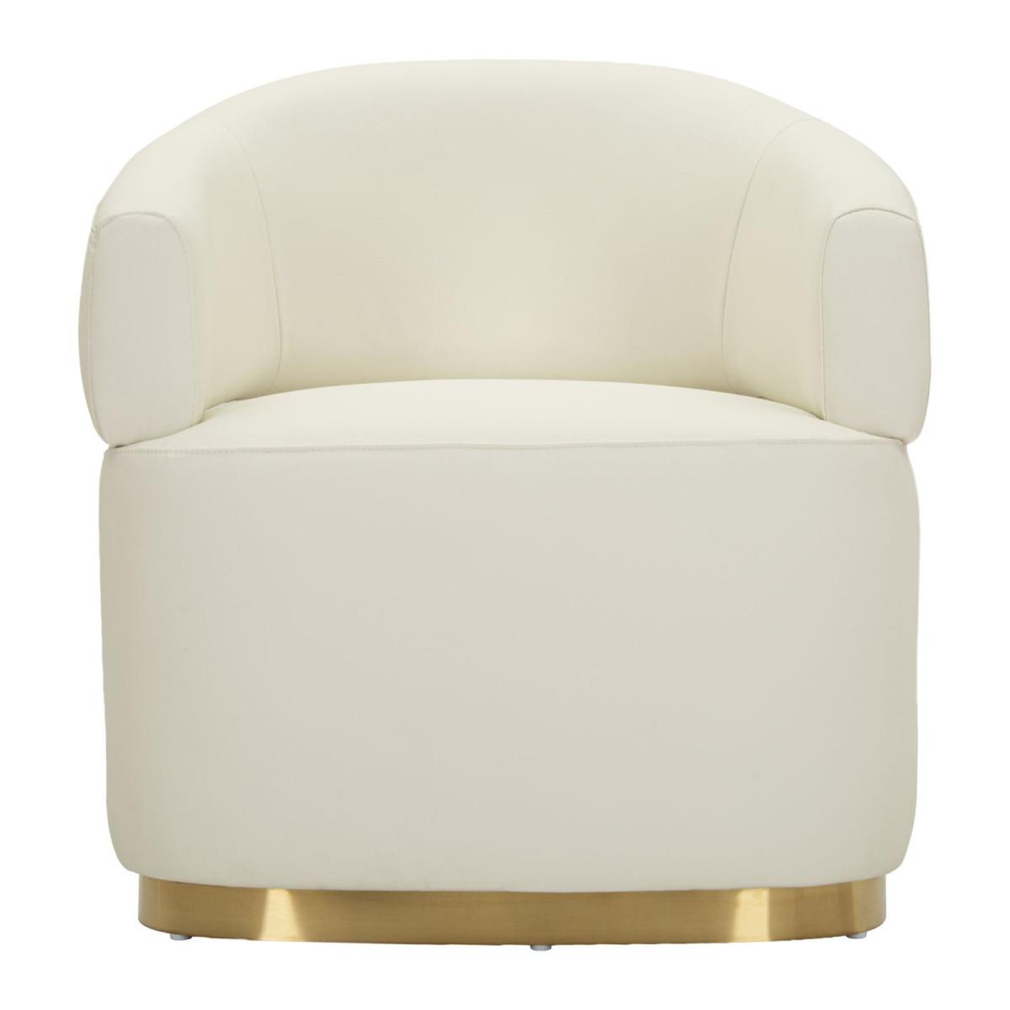 Voir la diapositive 2 : Paris Prix Fauteuil design  minsk plus  84cm blanc & or