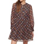 SUPERDRY Robe e à  otifs Femme Superdry Long Sleeve. Coloris disponibles : Noir