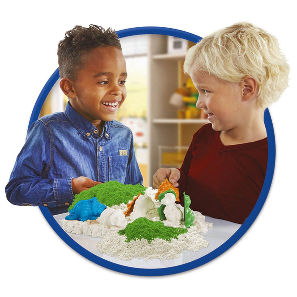 GOLIATH Valise Super Sand - Dinosaures