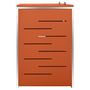 Voir la diapositive 5 : VIDAXL Abri pour deux poubelles 138x77,5x112,5 cm Inox