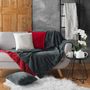 Voir la diapositive 5 : Paris Prix Plaid Imitation Fourrure  Caresse  180x220cm Rouge
