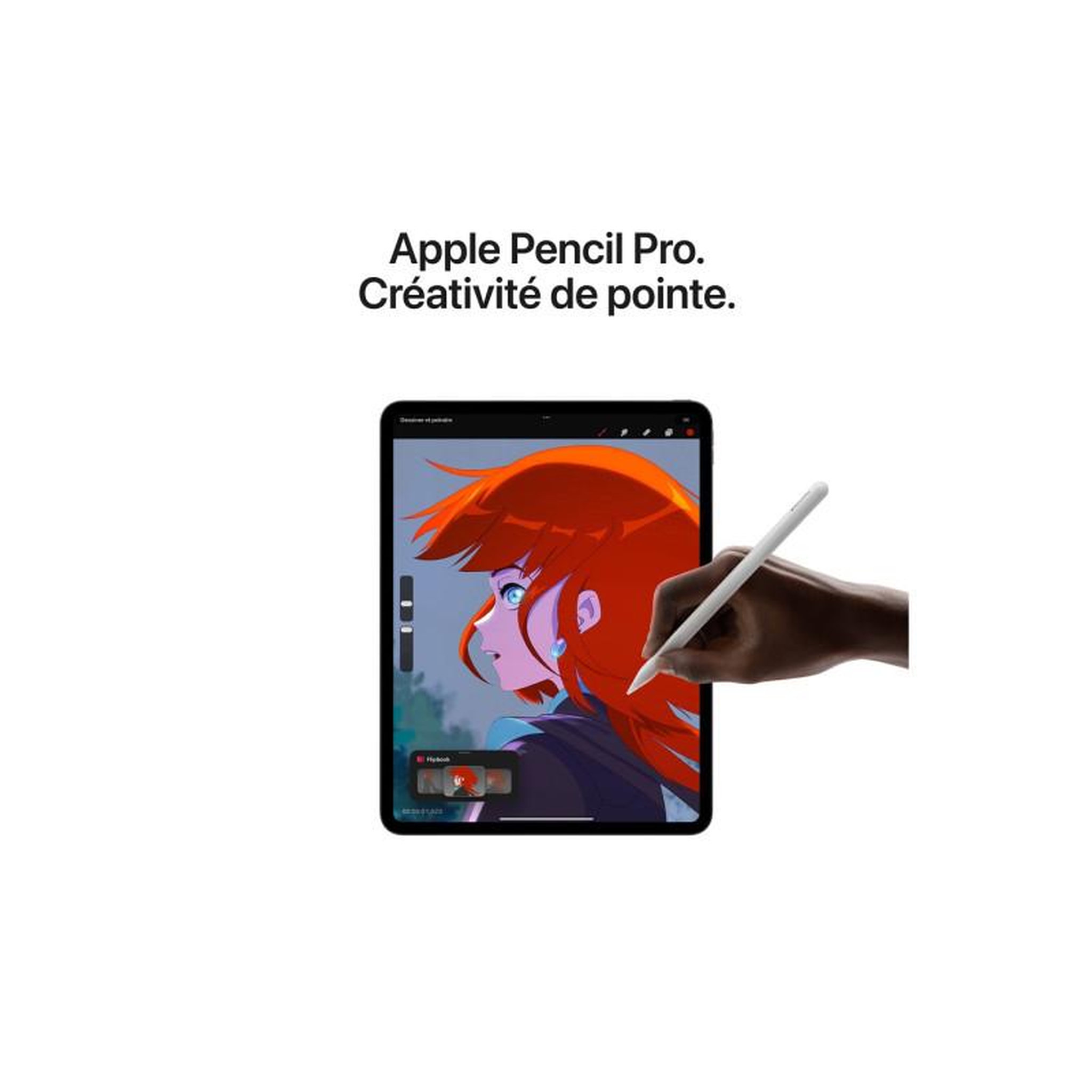 Voir la diapositive 6 : APPLE iPad Apple iPad Pro 13 Puce Apple M4 1 To Argent Wi Fi Nano texturé 7ème génération 2024
