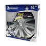 Voir la diapositive 1 : MICHELIN MICHELIN 4 enjoliveurs 16 Chrome NVS42