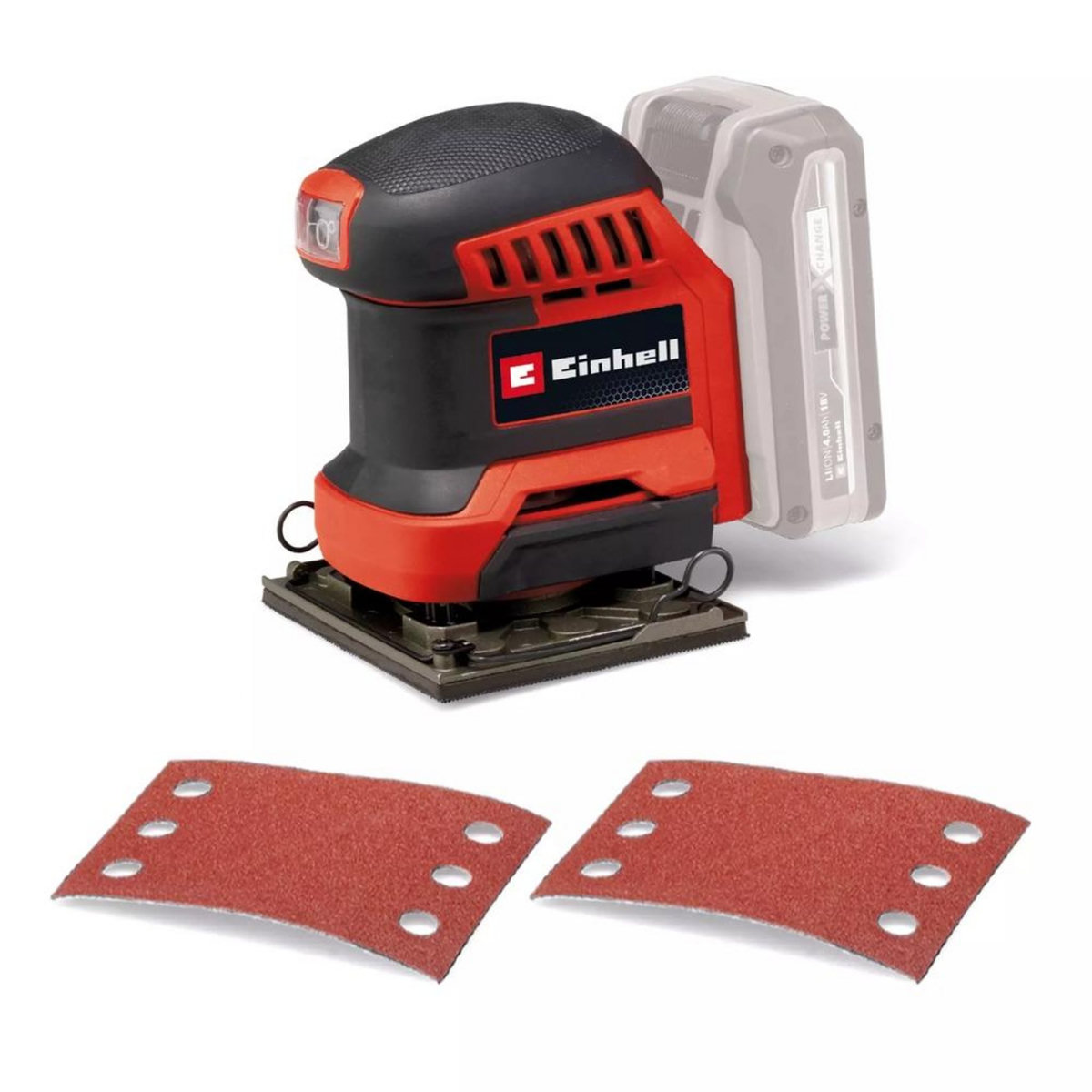 Einhell Ponceuse orbitale sans fil  TE-OS 18/113 Li-Solo
