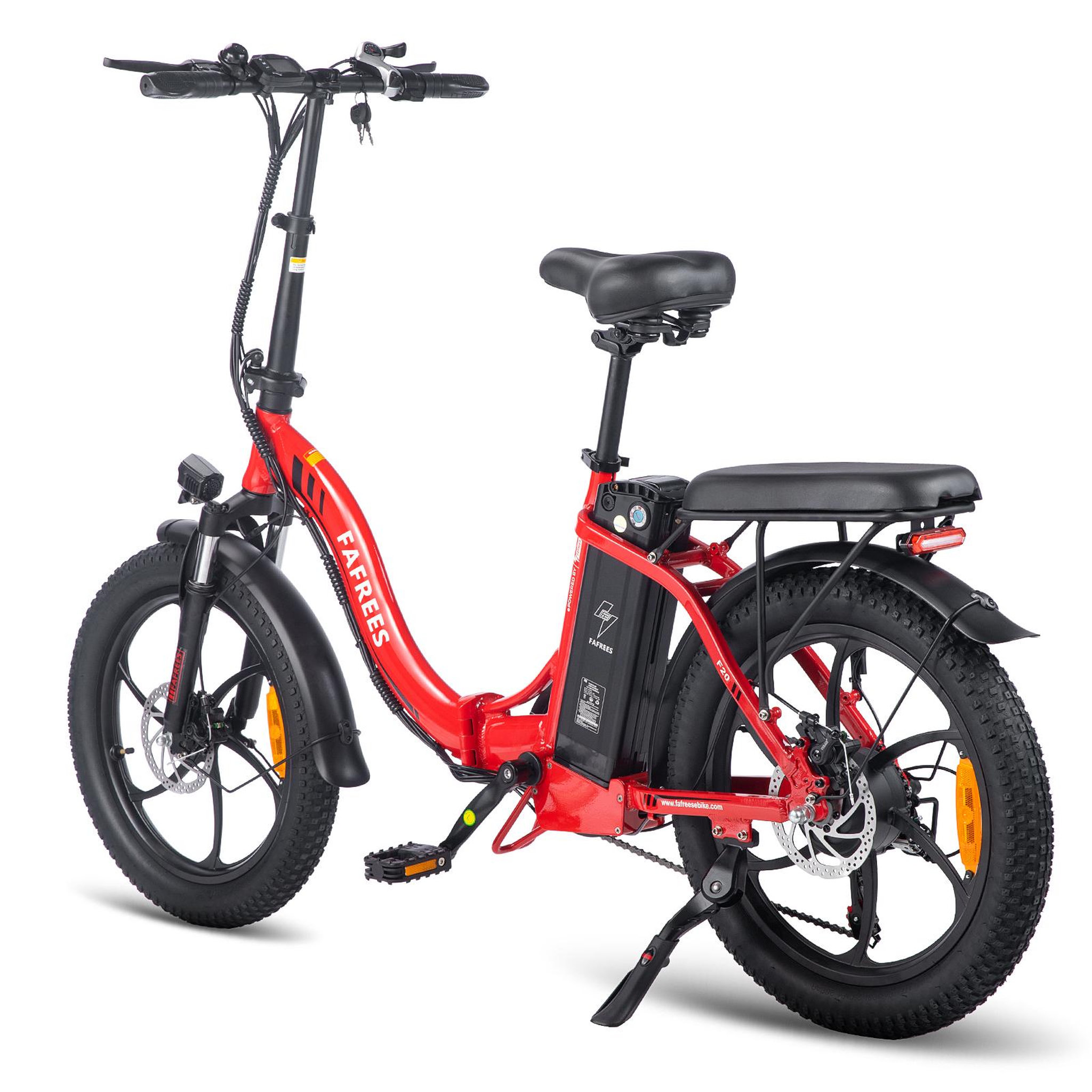 Voir la diapositive 5 : FAFREES Vélo électrique pliable fafrees f20