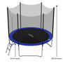 Voir la diapositive 2 : JUMP4FUN Trampoline pour enfant Jump4Fun Deluxe filet extérieur -6FT (185 cm)