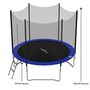 Voir la diapositive 2 : JUMP4FUN Trampoline pour enfant Jump4Fun Deluxe filet extérieur -6FT (185 cm)