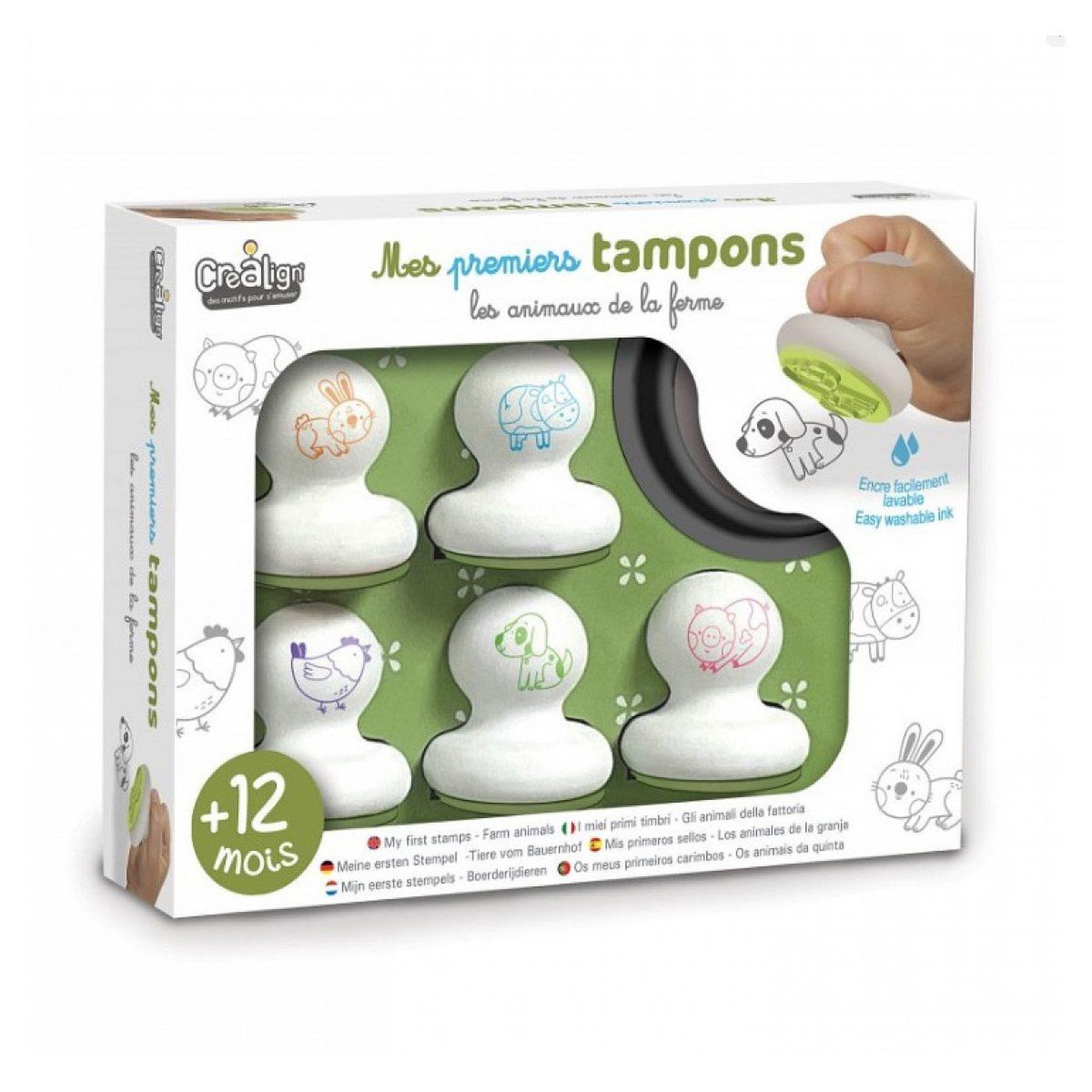 CREALIGN Mes premiers tampons - ferme