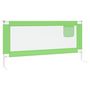 Voir la diapositive 4 : VIDAXL Barriere de securite de lit d'enfant Vert 190x25 cm Tissu