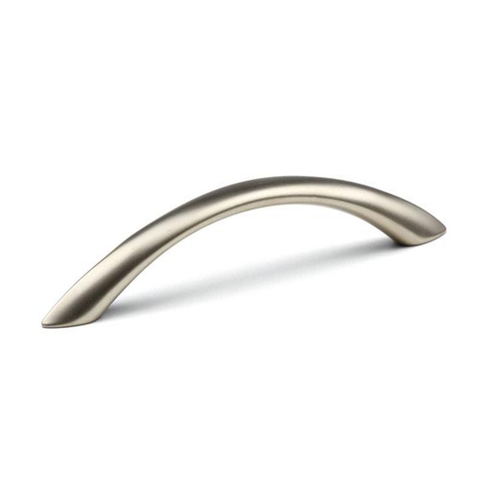 CENTRALE BRICO Poignée de meuble Piombina 96 nickel mat + vis