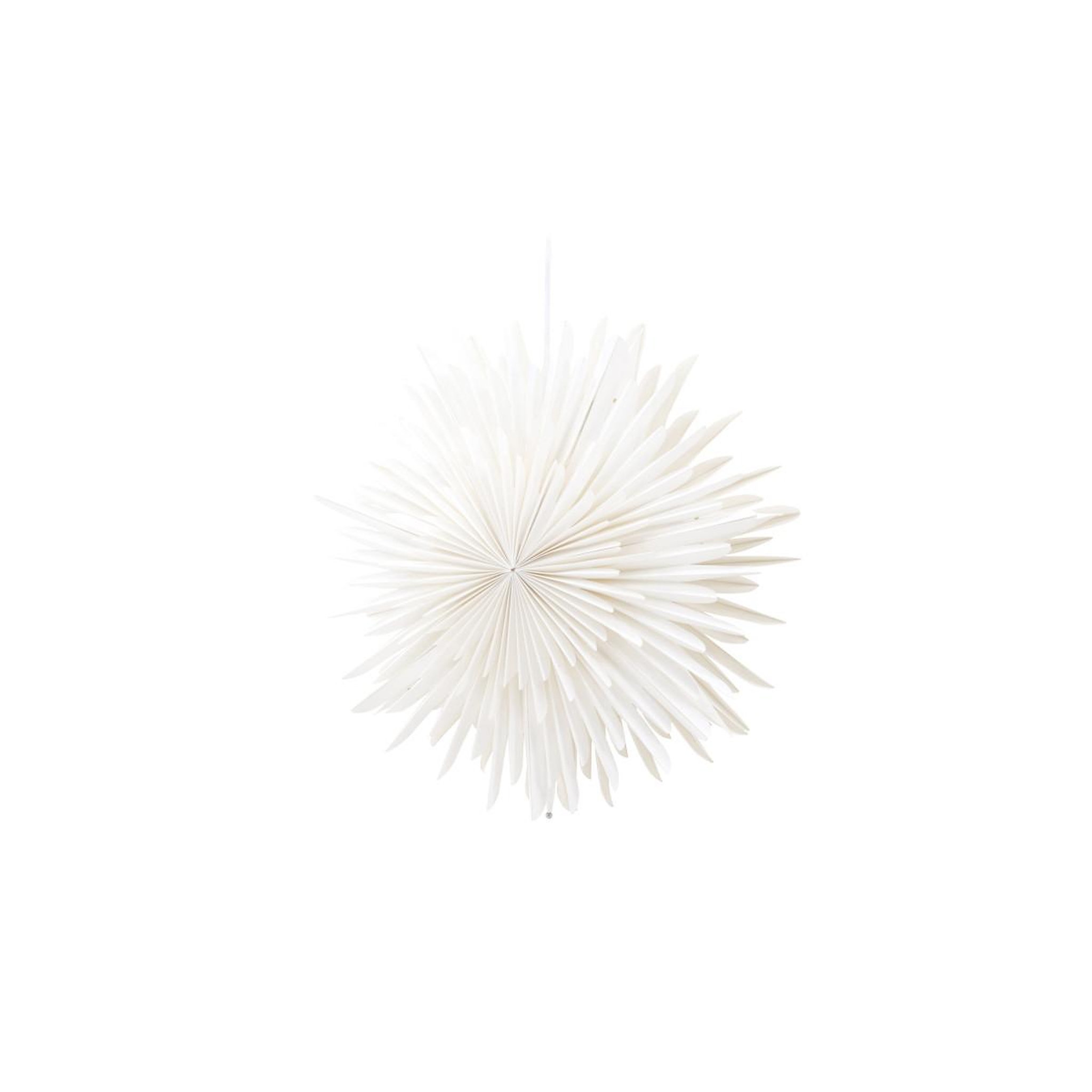 Voir la diapositive 3 : Paris Prix Lampe suspension design  selen  46cm blanc
